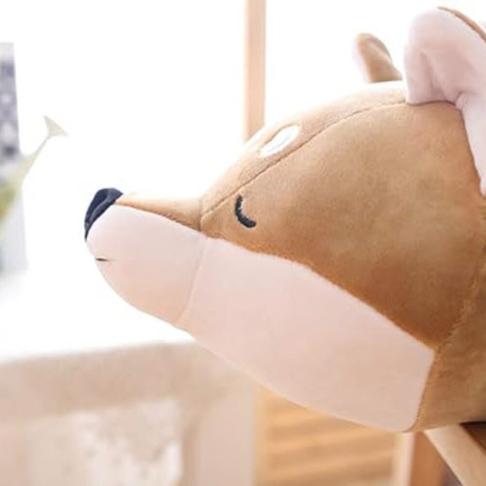30'' Shiba Inu Plush Stuffed Animal Dog Plush Pillow - Picture 8 of 8